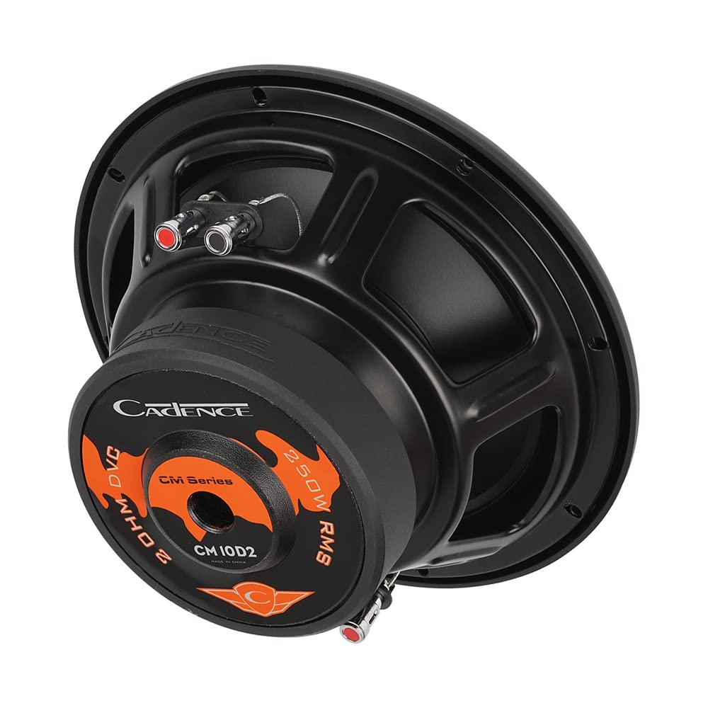 Amazon.com: Cadence CM10D2 10 Inch Car Audio Subwoofer Dual 2 Ohm